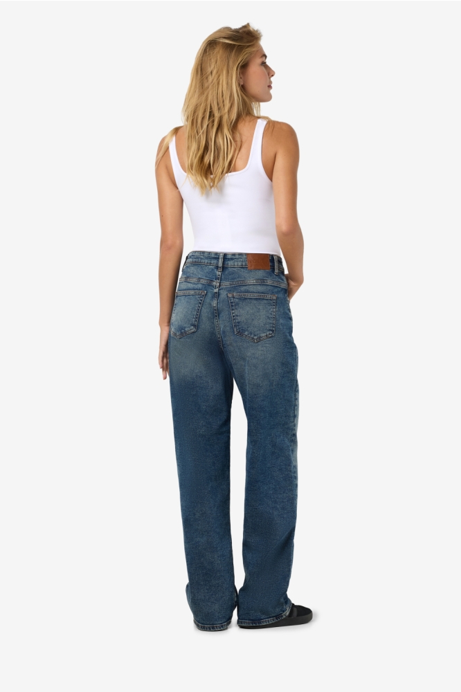 NMJOSIE HW BAGGY JEANS AZ400MB NOOS 27031597 Medium Blue Denim